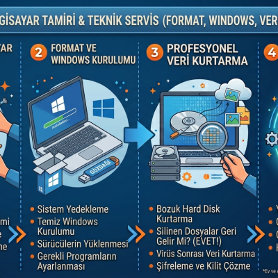 Gözdağı bilgisayar ve laptop tamiri - KariyerPC teknik servis