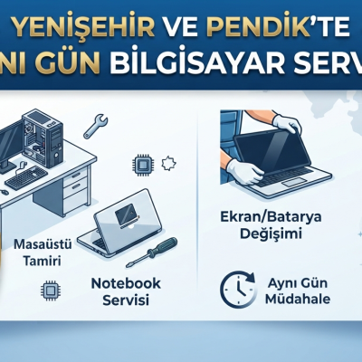 Yenişehir bilgisayar ve laptop tamiri teknik servis