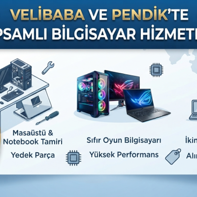 Velibaba Bilgisayar ve Laptop Tamiri: Parça, Satış ve Teknik Servis Bir Arada