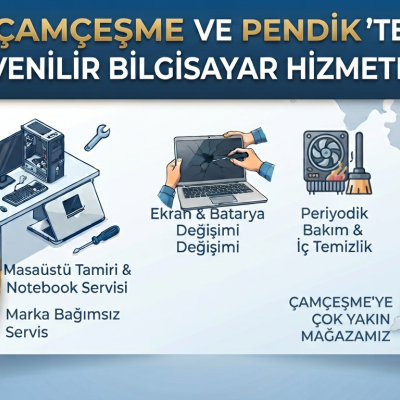 Çamçeşme Bilgisayar ve Laptop Tamiri: Mahallenize En Yakın Teknik Servis