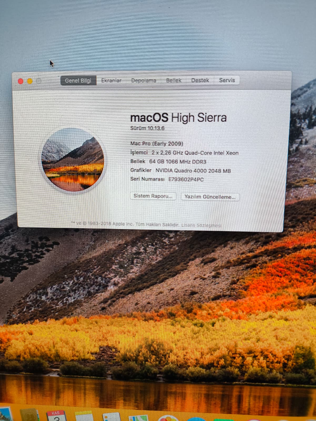 MacPro Mid2009 A1289 3,06 GHz Intel Xeon - Görsel 4