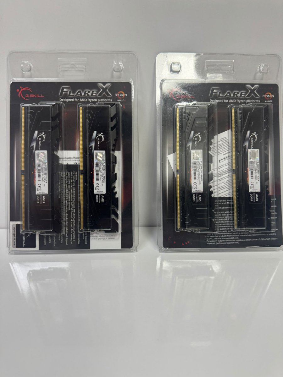 G.Skill Flare X 16GB (2x8GB) 3200MHz DDR4 CL16 Dual Kit Ram (F4-3200C16D-16GFX) - Görsel 2