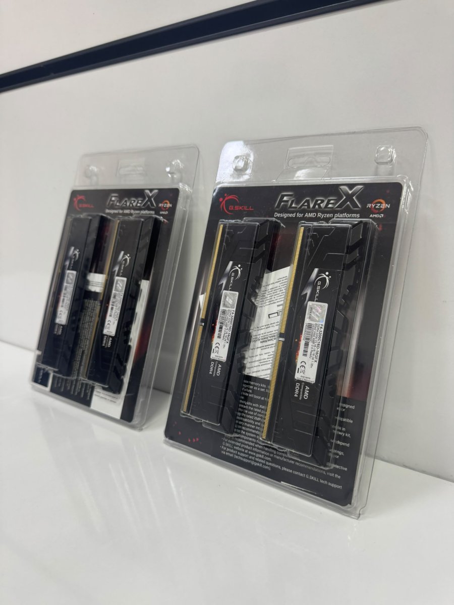 G.Skill Flare X 16GB (2x8GB) 3200MHz DDR4 CL16 Dual Kit Ram (F4-3200C16D-16GFX) - Görsel 3