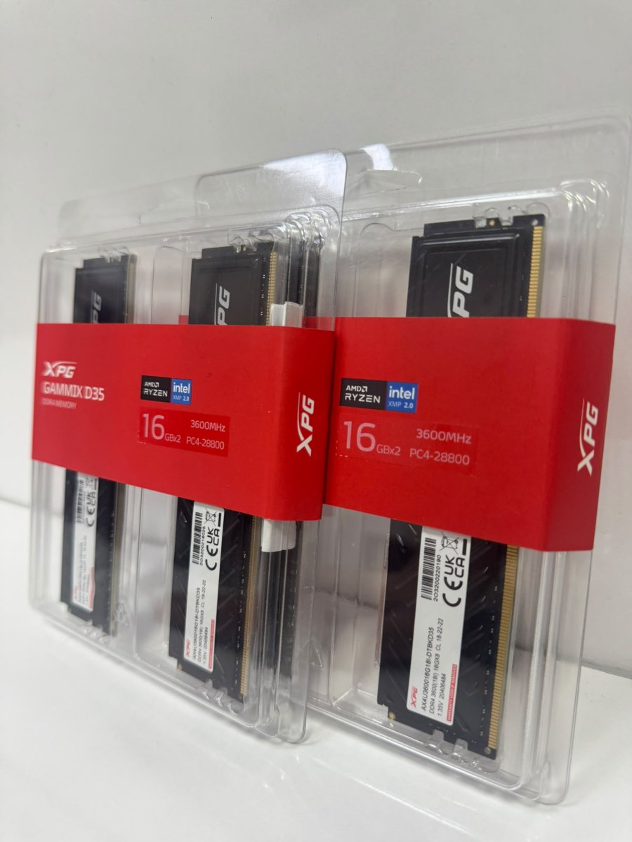 XPG Gammix D35 Siyah 32GB (2x16GB) 3600MHz DDR4 CL18 Dual Kit Ram (AX4U360016G18I-DTBKD35) - Görsel 4