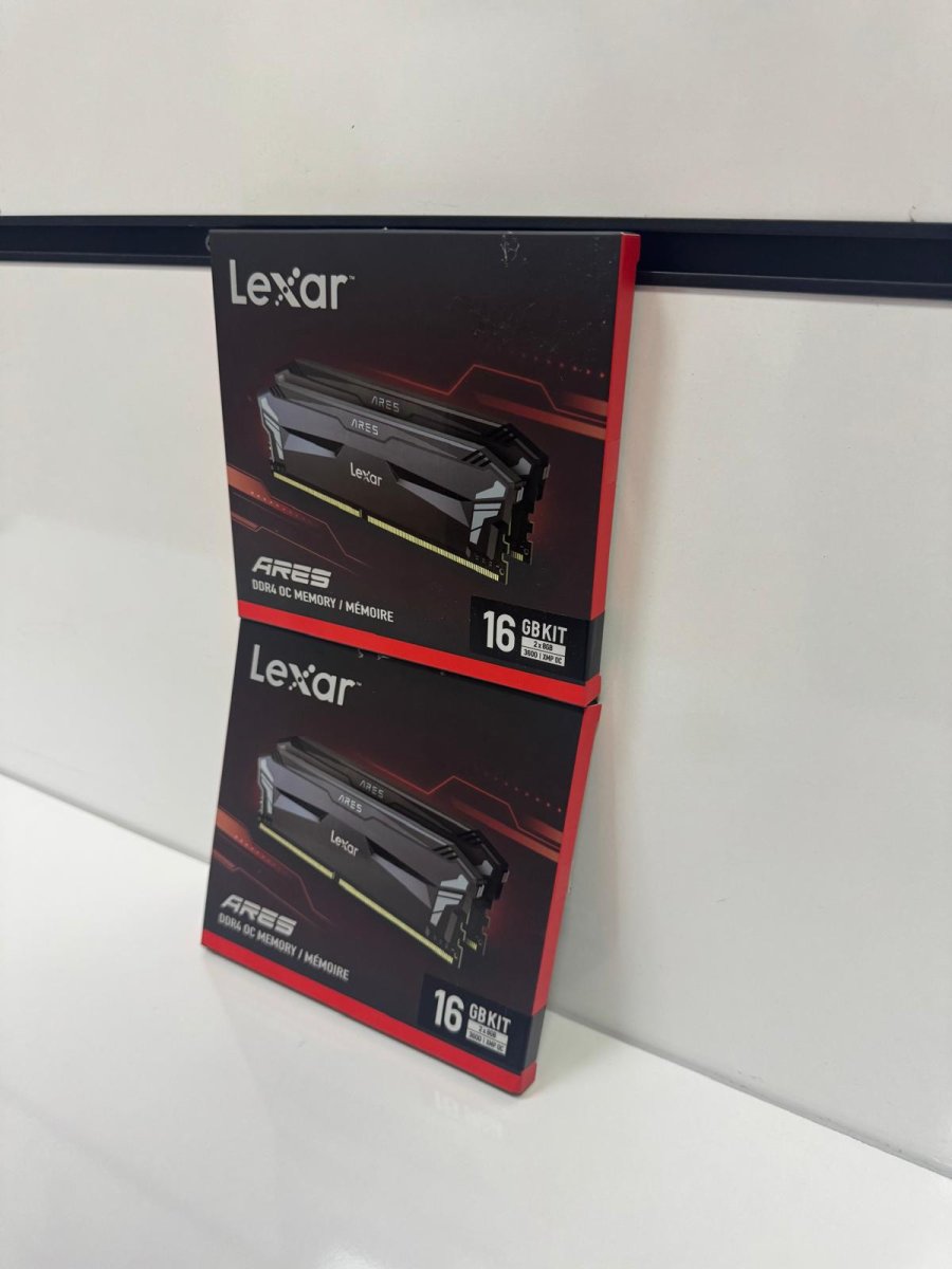 Lexar ARES 16GB (2x8GB) DDR4 3600MHz CL18 Dual Kit Masaüstü Bilgisayar RAM (LD4BU008G-R3600GD0A) - Görsel 1