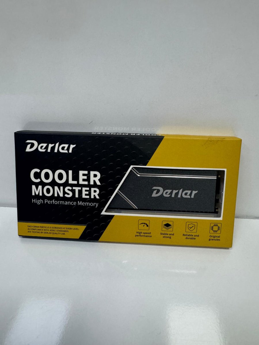 Derler Cooler Monster 16GB DDR4 3200MHz Soğutuculu Masaüstü Bilgisayar Ram - Görsel 1