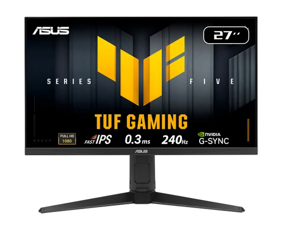 Asus Tuf Gamıng VG279QML5A 27 Fast IPS 1920X1080 0.3ms 240Hz 240Hz Dp HDMI Hoparlör - Görsel 1