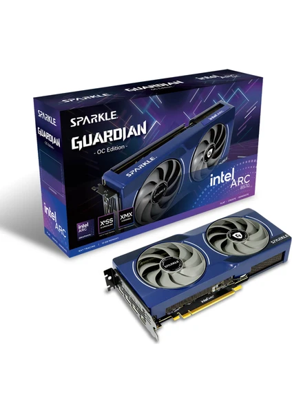 SPARKLE INTEL ARC B570 GUARDIAN OC 10GB GDDR6 160BIT GAMING EKRAN KARTI