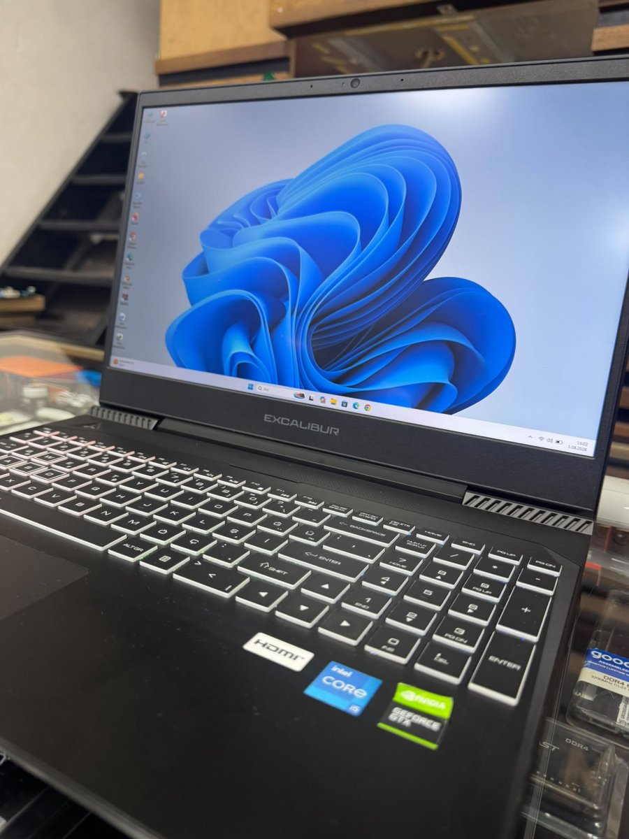 CASPER EXCALIBUR G770 I5-12450H 16GB 512GB SSD GTX 1650 144HZ - Görsel 5
