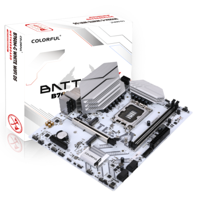 COLORFUL BATTLE-AX B760M-G Beyaz WIFI DDR5