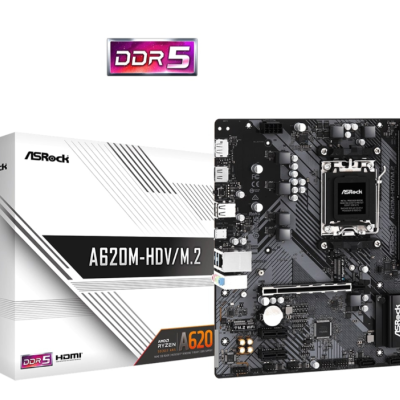 Asrock A620M-HDV/M.2+ AMD AM5 DDR5 